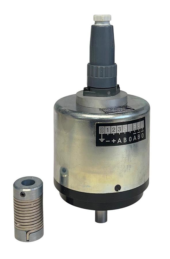 Used HOHNER KG TYPE 4006 ROTARY ENCODER IMPULSE SENDER 1 ROTATION = 25 IMPULSE NSNP