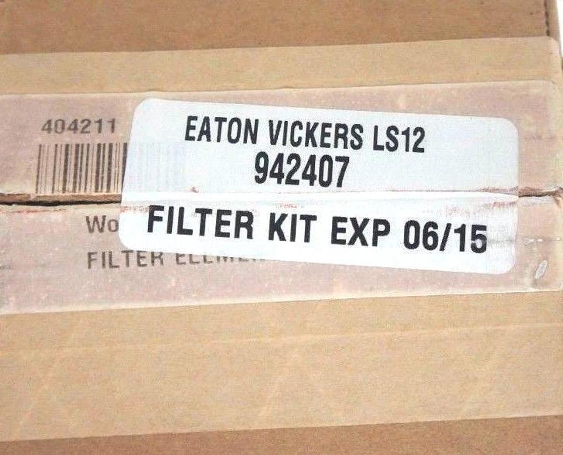 NIB EATON VICKERS 942407 FILTER KIT LS12