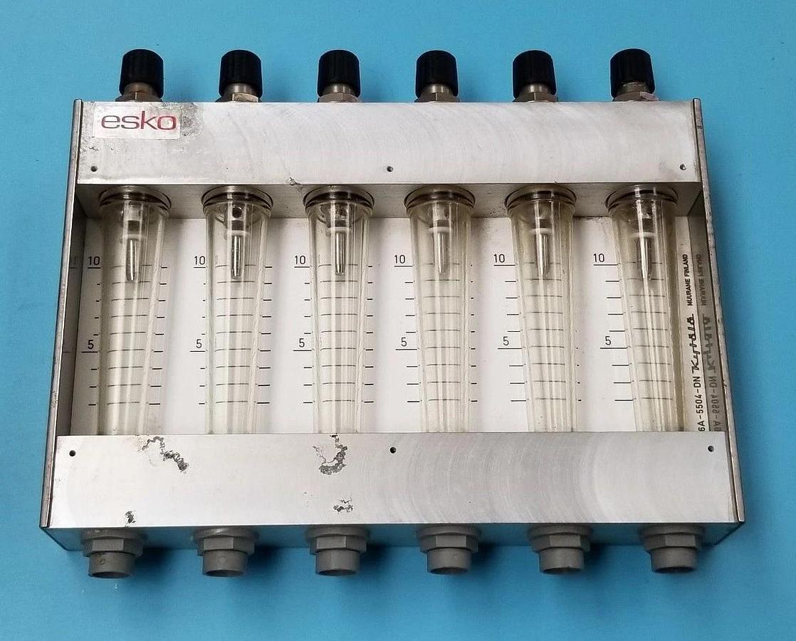 Used ESKO / KYTOLA VE6A-5504-DN FLOWMETER 0-10, VE6A5504DN