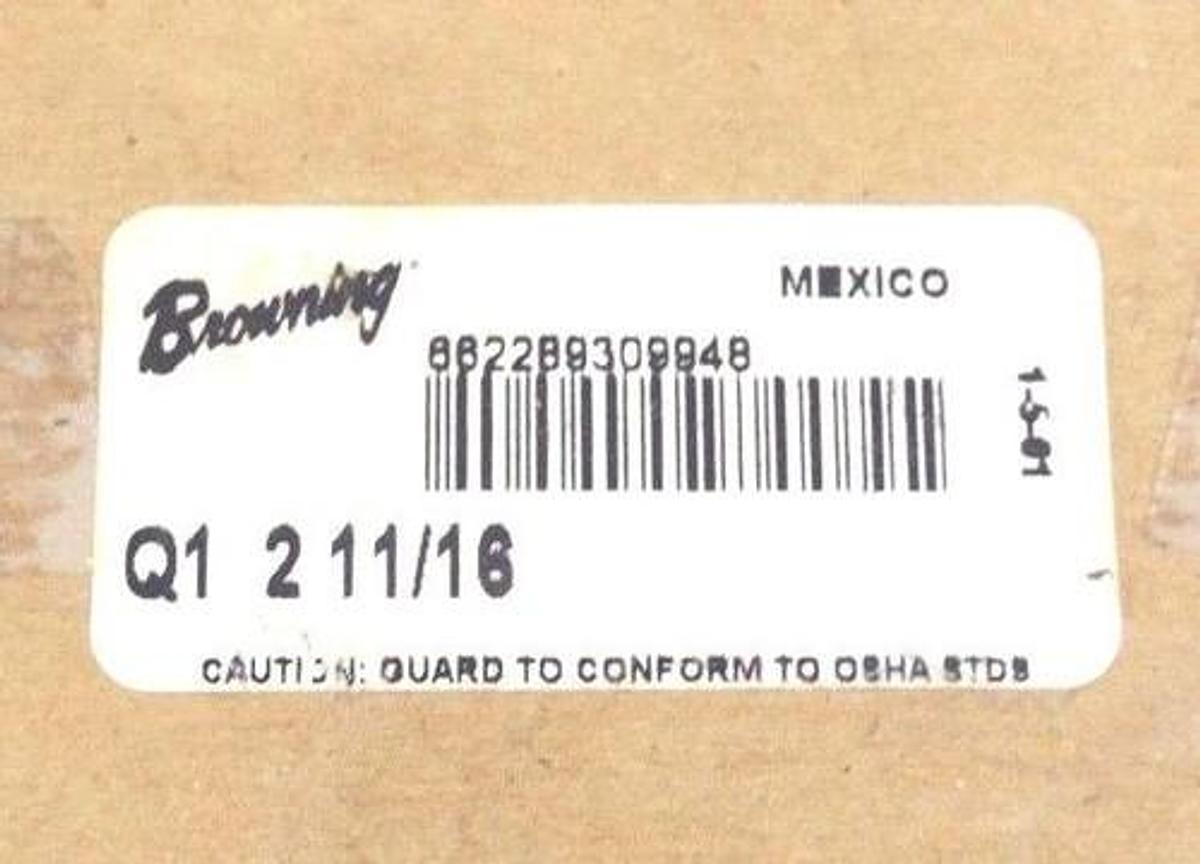 Used NIB BROWNING Q1 2-11/16" SPLIT TAPERED BUSHING 2-11/16" BORE