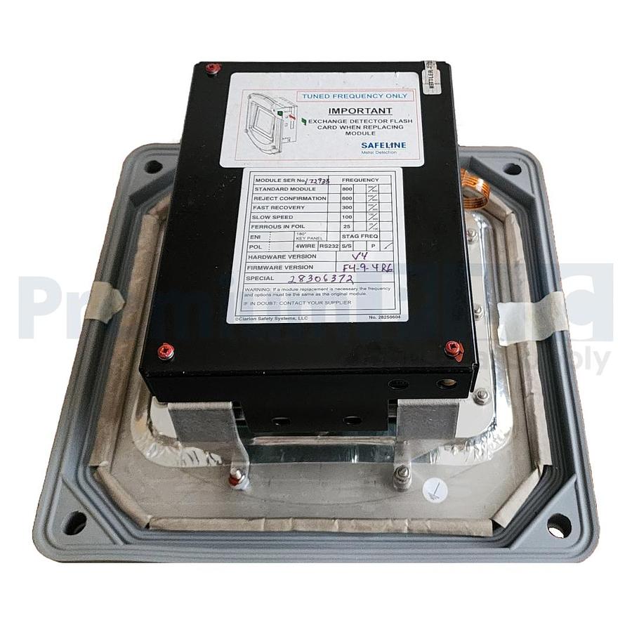 Used REPAIRED METTLER TOLEDO SAFELINE PROFILE METAL DETECTOR CONTROL MODULE 28306372