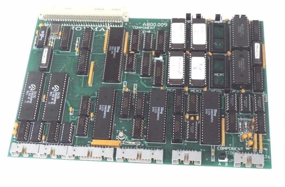 Used HOFMANN A800.009 CONTROL BOARD REV C A800009