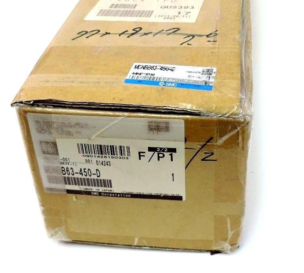 Used NIB SMC MDNBB63-450-D PNEUMTATIC CYLINDER MDNBB63450D