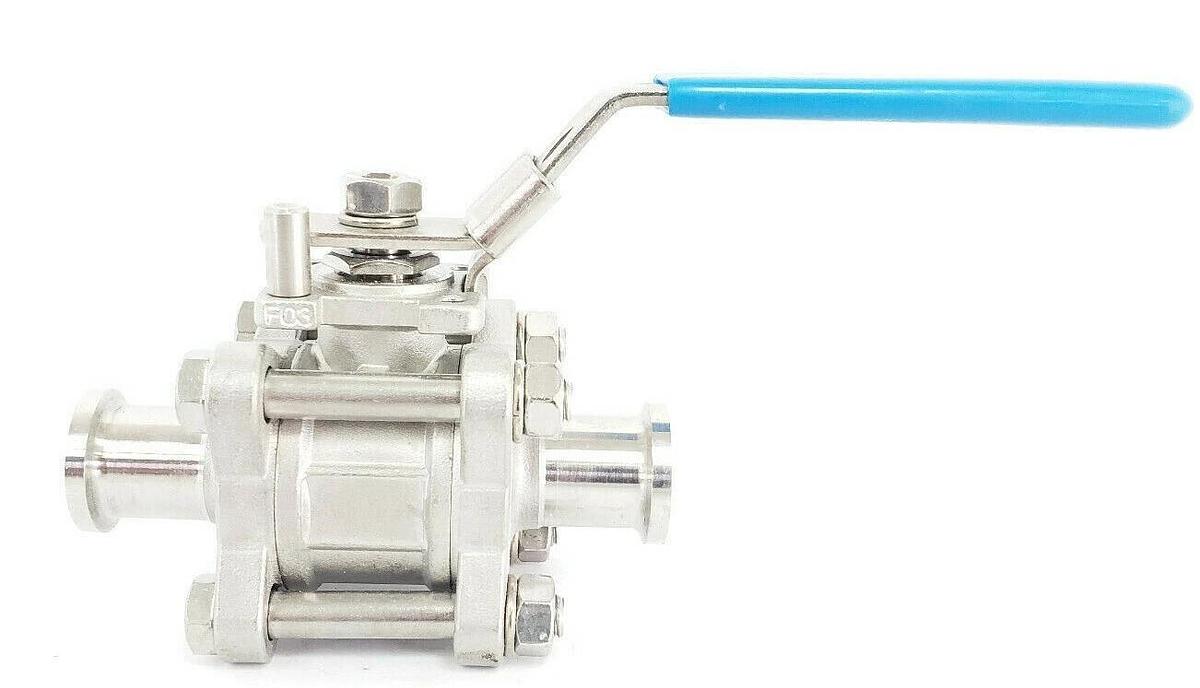 Used JENSEN 3/4"-CF8M 1000 WOG 3/4" BALL VALVE 0305