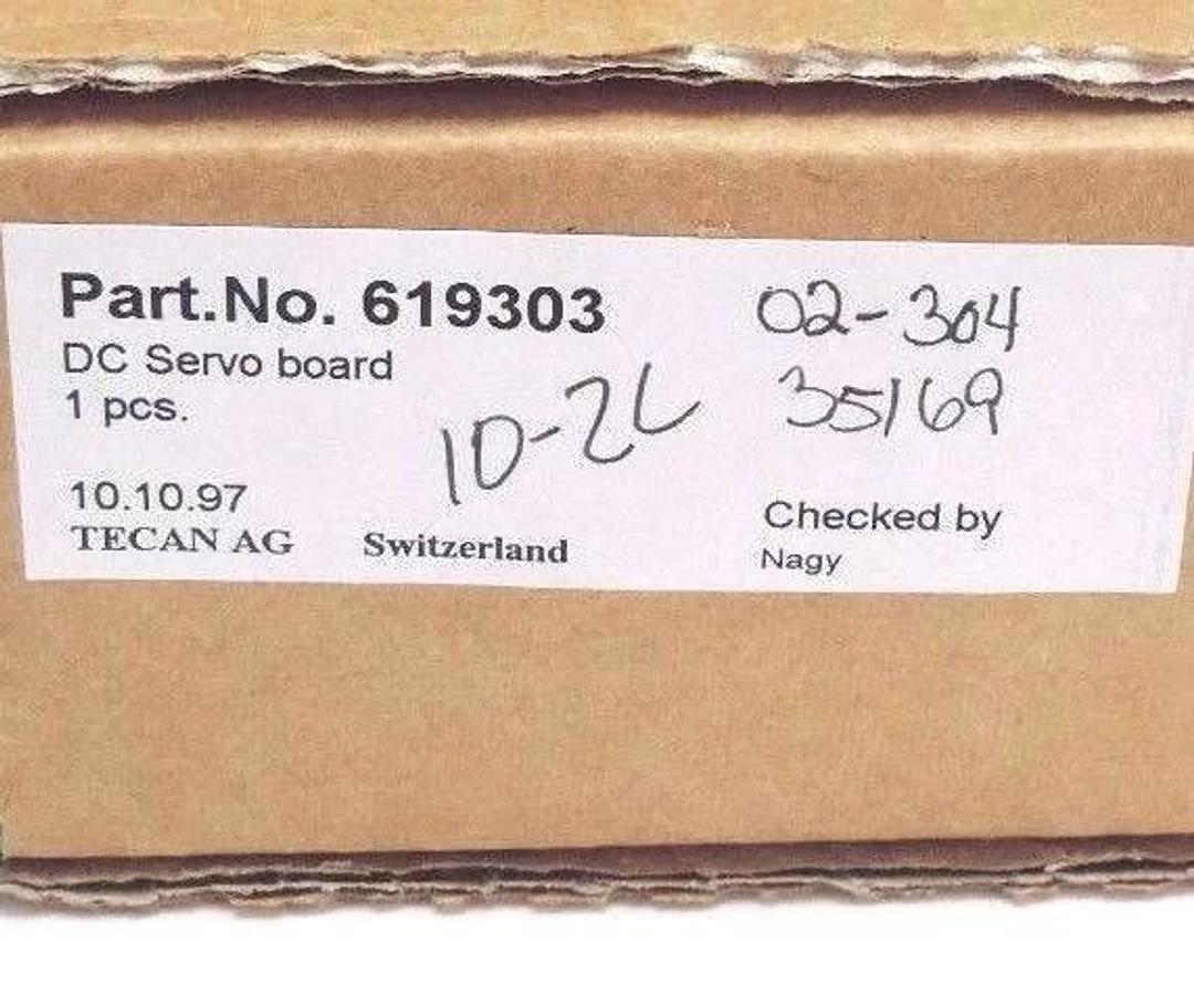 NIB TECAN AG GENESIS DC-SERVO-MODUL V2.0 BOARD MT97360104, 02008980 V2.0-A