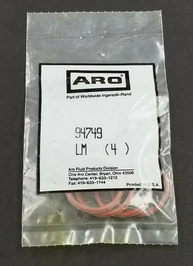 Used NEW BAG OF 4 ARO IR 94749 O-RINGS LM (4)