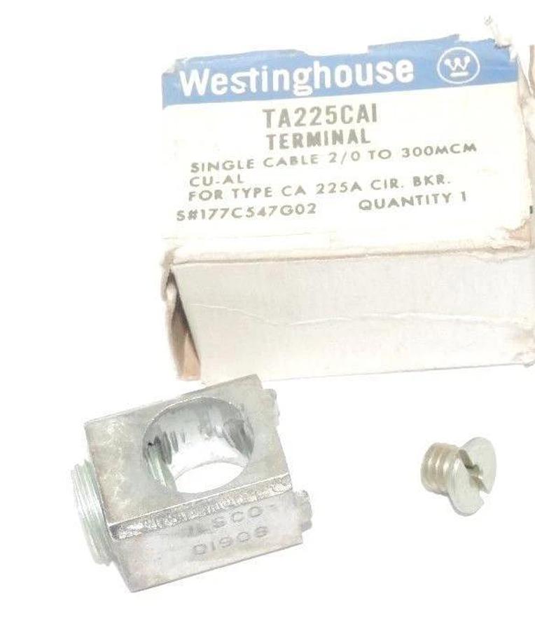 NIB WESTINGHOUSE TA225CAI TERMINAL SINGLE CABLE 2/0 TO 300MCM S# 177C547G02