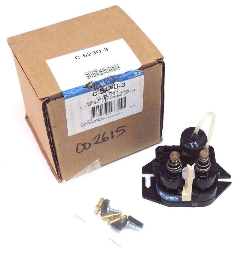 NIB JOHNSON CONTROLS C-5230-3 SIGNAL LIMITER DIRECT ACTING LOW VOLUME OUTPUT