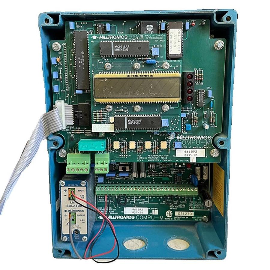 Used MILLTRONICS Compu-M INTEGRATOR MODULE 74013100 ML 5101642 ML 510 1643