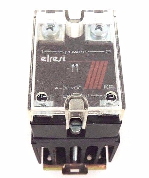NIB ELREST 3200105 OC-ELAFORCE II SOLID STATE RELAY KR-25/TR-800/B/S/N/E1/D
