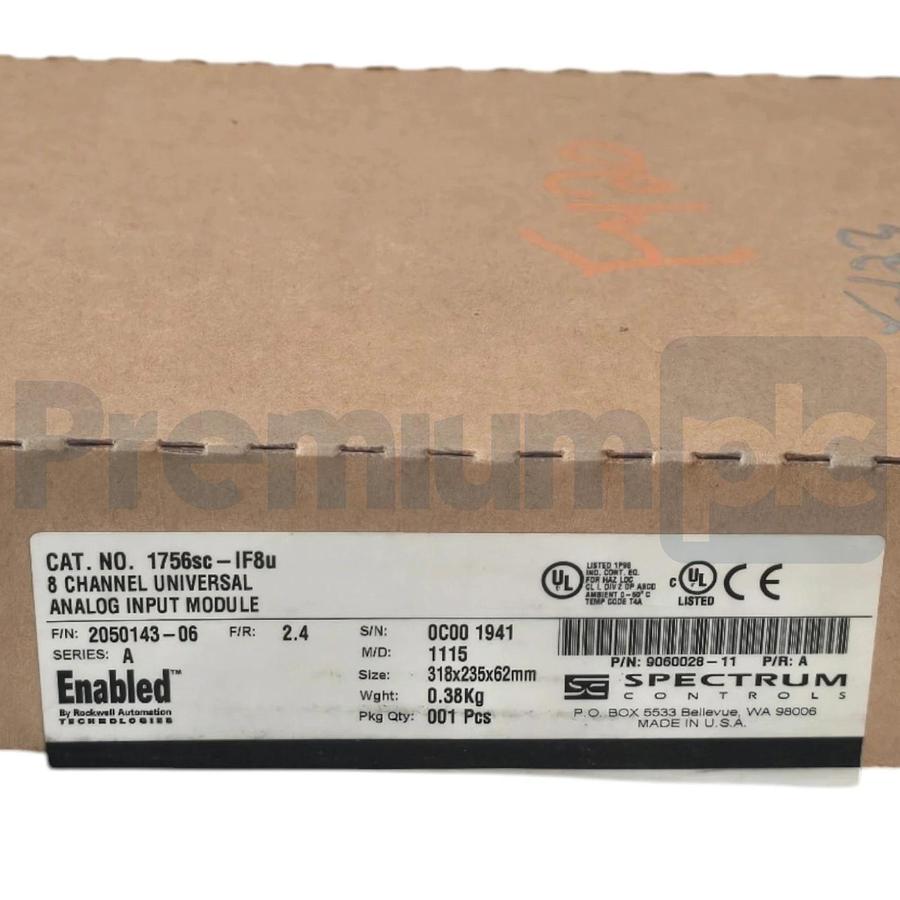 Spectrum Controls 1756sc-IF8u /A ControlLogix 8-Ch Universal Analog Input (read)