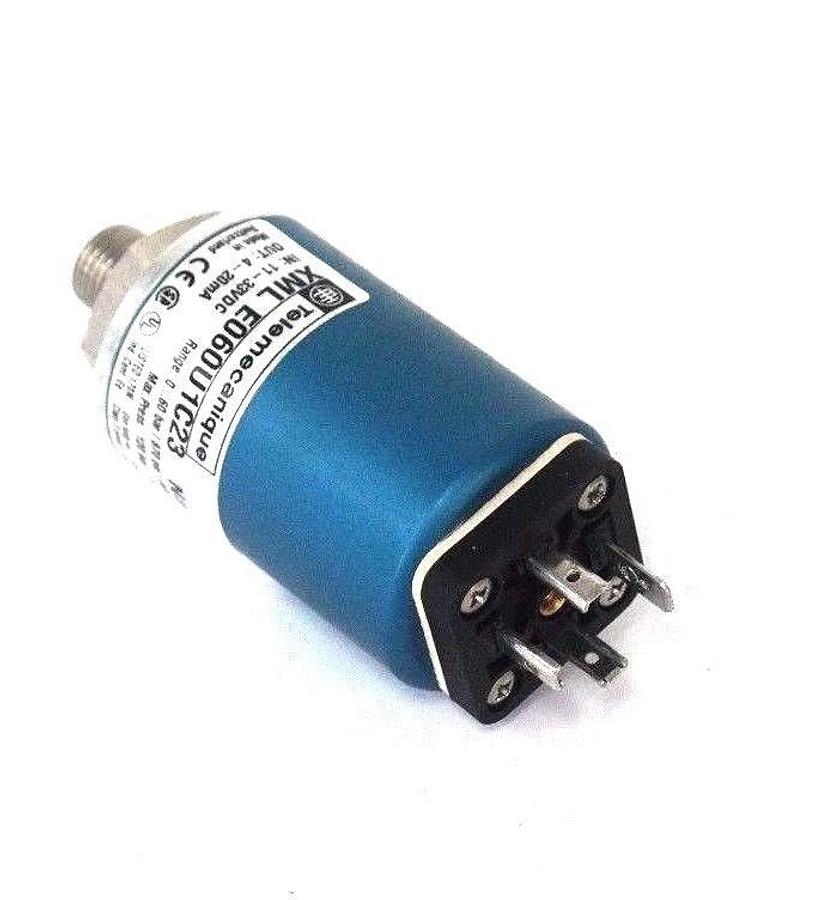 Used NIB TELEMECANIQUE XML E060U1C23 ANALOG PRESSURE SENSOR 073740, XMLE060U1C23