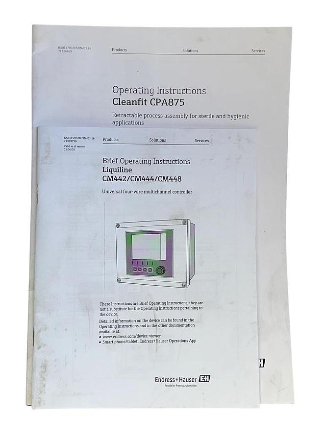 ENDRESS+HAUSER CM444-8KQ1/0 / CM444-AAM41A3461BAA Liquiline CM444 24VDC 68W NSMP