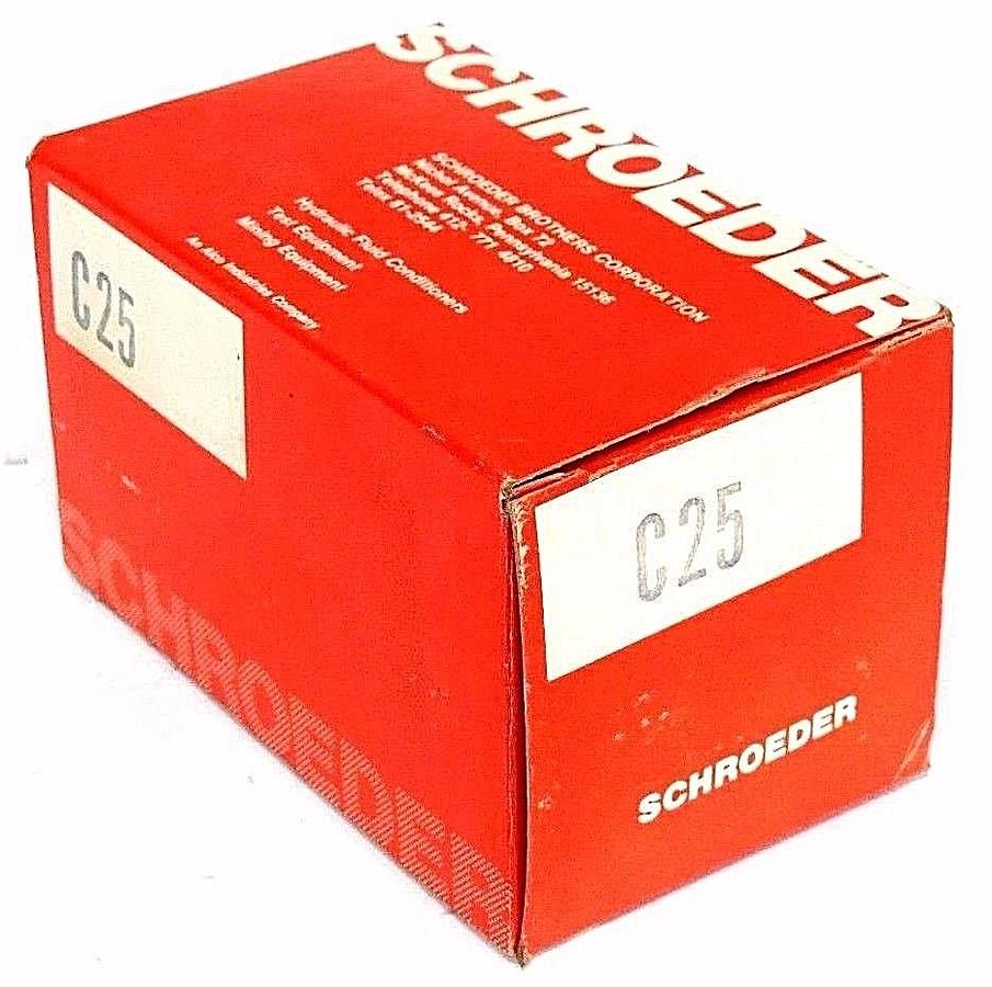 NIB SCHROEDER C25 FILTER ELEMENT