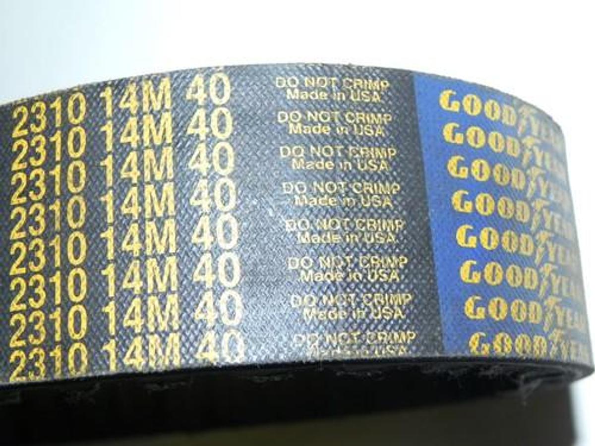 Used GOODYEAR 2310-14M-40 TIMING BELT HI-PERFORMANCE PLUS NEW