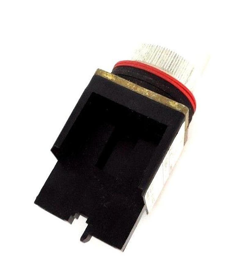 Used NEW ALLEN BRADLEY 800MR-A2 FLUSH HEAD PUSHBUTTON SER. A, 800MRA2