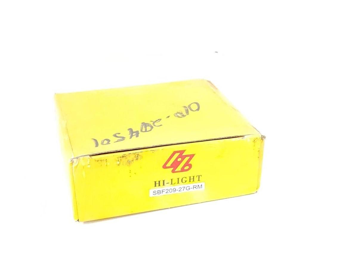 Used NIB HI-LIGHT SBF209-27G-RM BEARING UNITS SBF20927GRM