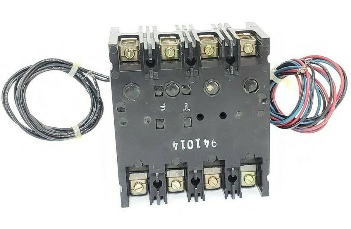 Used WESTINGHOUSE 80E7390 CIRCUIT BREAKER ASSY FB BKR 4P 100A 40C 600VAC 1A1B