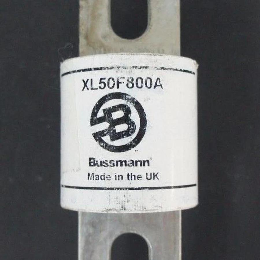 Used LOT OF 4 BUSSMANN XL50F800A FUSES 800A, 500V