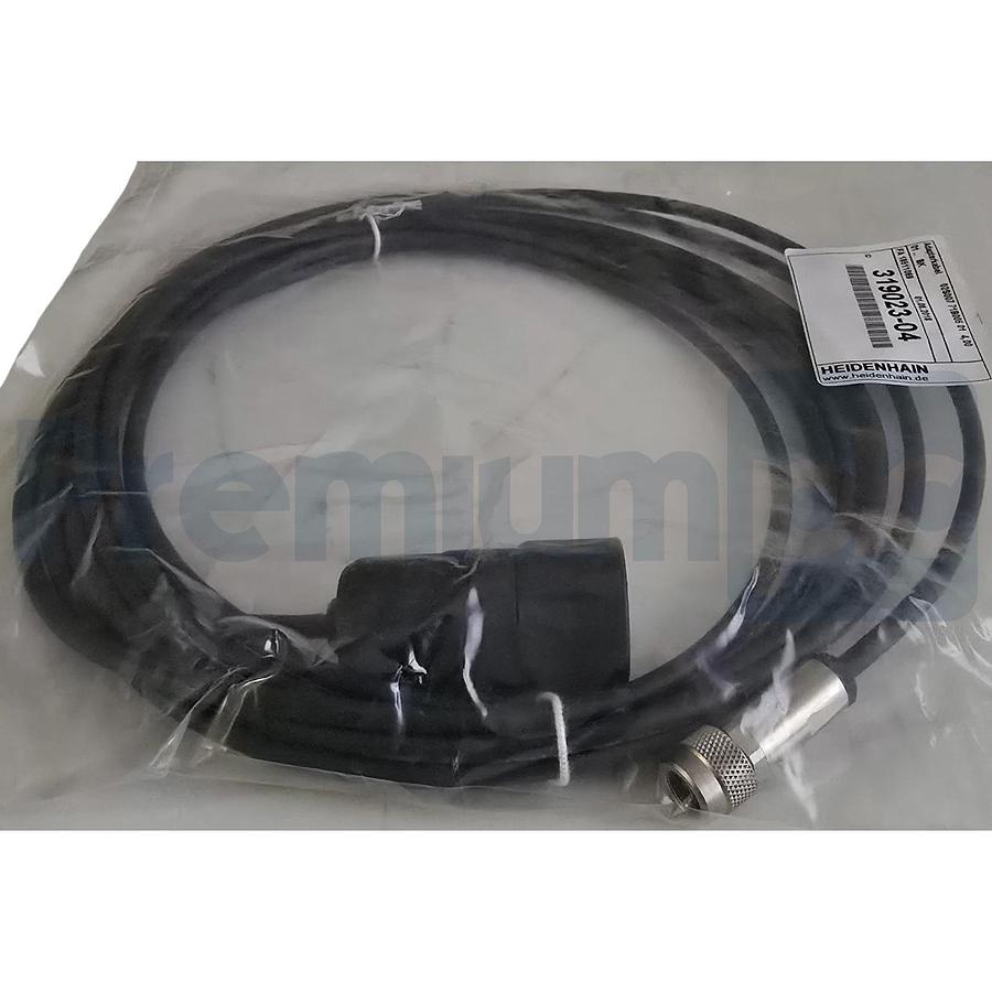 Used HEIDENHAIN 319023-04 Encoder Adapter Cable M23 7-Pin, M9 5-Pin, Length 4m NSFS