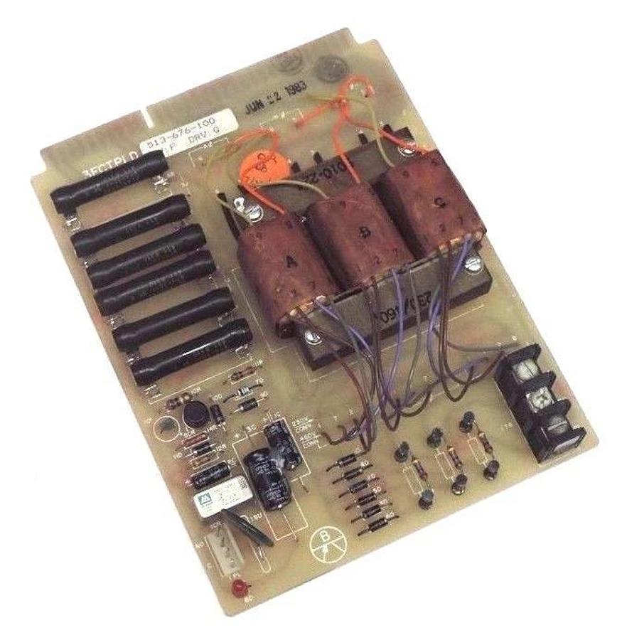 Used BURTON 513-676-100 CIRCUIT BOARD 3FCTPLD BRV F DRV G ECI-B-6