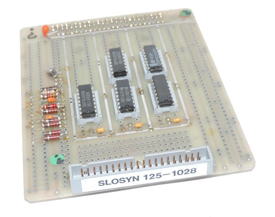Used SLOSYN 125-1028 BOARD 1251028