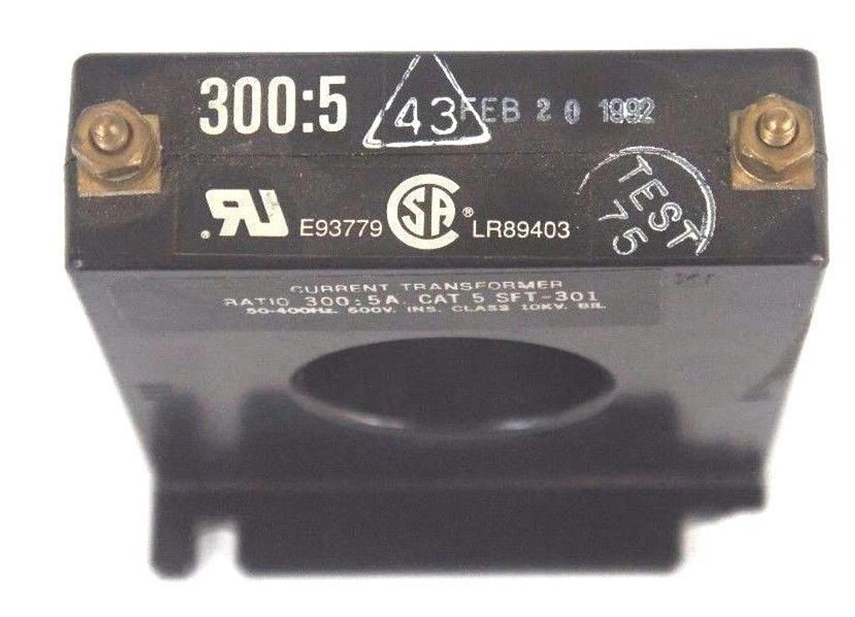 Used PROCESS MEASUREMENT COMPANY 5SFT301 TRANSFORMER 300:5