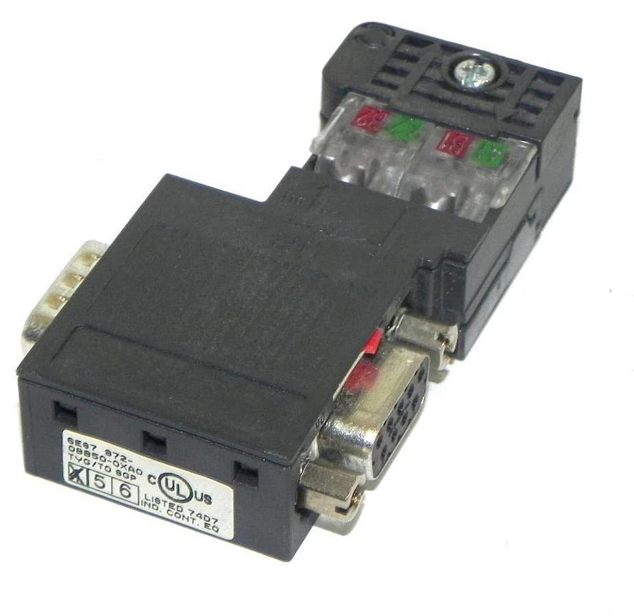 Used SIEMENS 6ES7-972-0BB0-0XA0 CONNECTOR 6ES79720BB00XA0