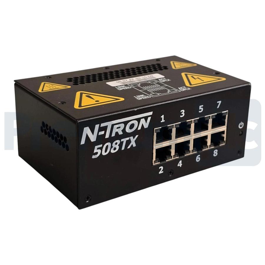 Red Lion N-Tron 508TX-A | 508TX Managed Ethernet Switch 8-Port 10-30VDC NSNP
