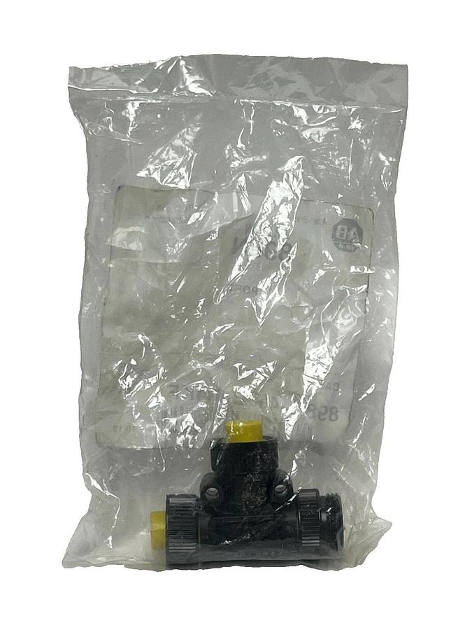 Used Lot of 5 Allen Bradley 898N-43PB-N4KF Ser. A T-Port Mini 4-Pin - New Sealed
