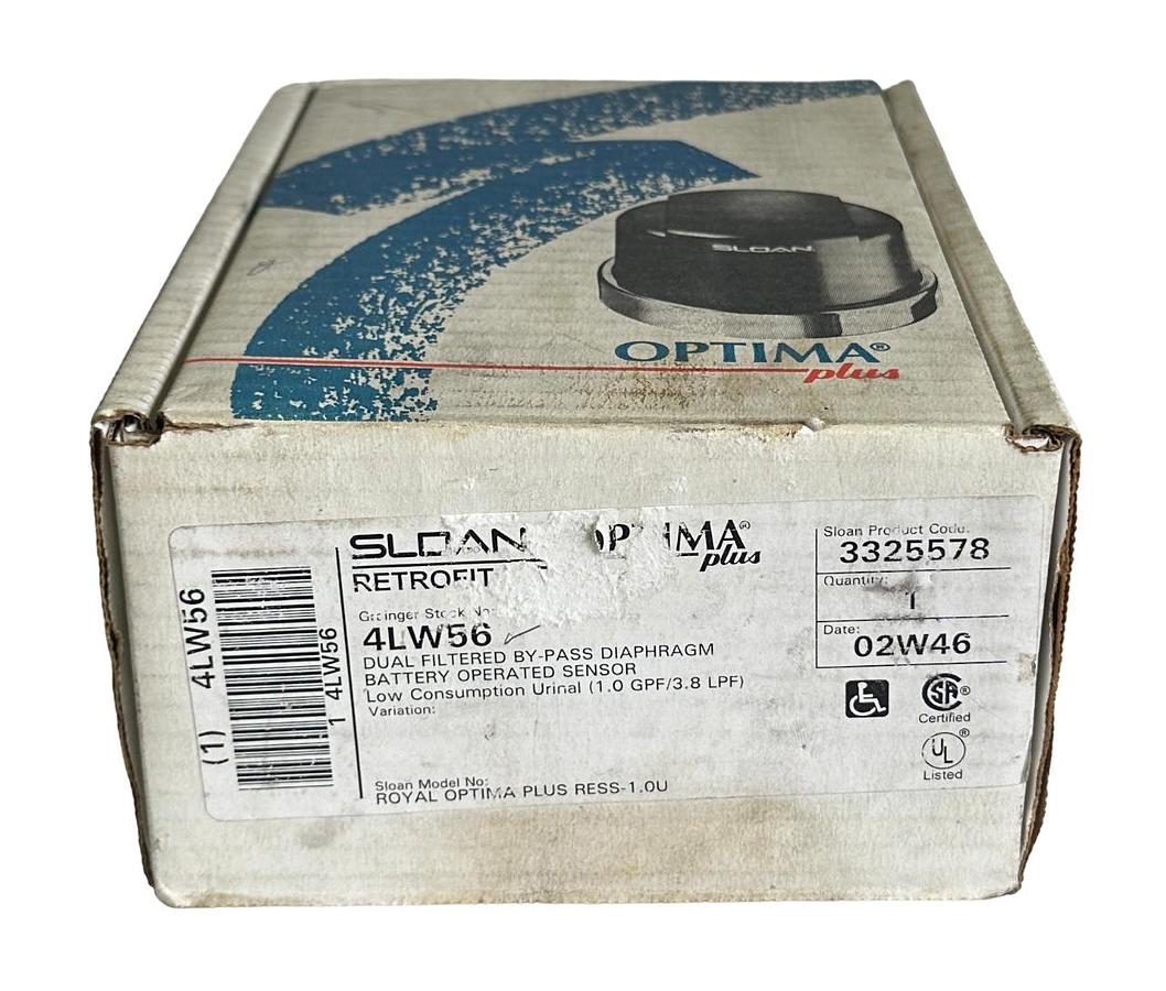 Used NEW SLOAN 3325578 / 4LW56 ROYAL OPTIMA PLUS RESS-1.0U DUAL FILTERED SENSOR