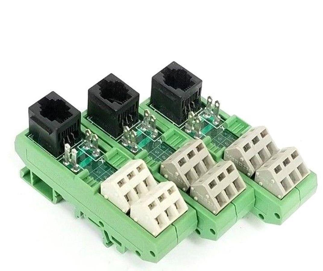 Used LOT OF 3 PHOENIX CONTACT UMK-SE 11 25 VARIOFACE MODULES W/ VALMET 421331-1B