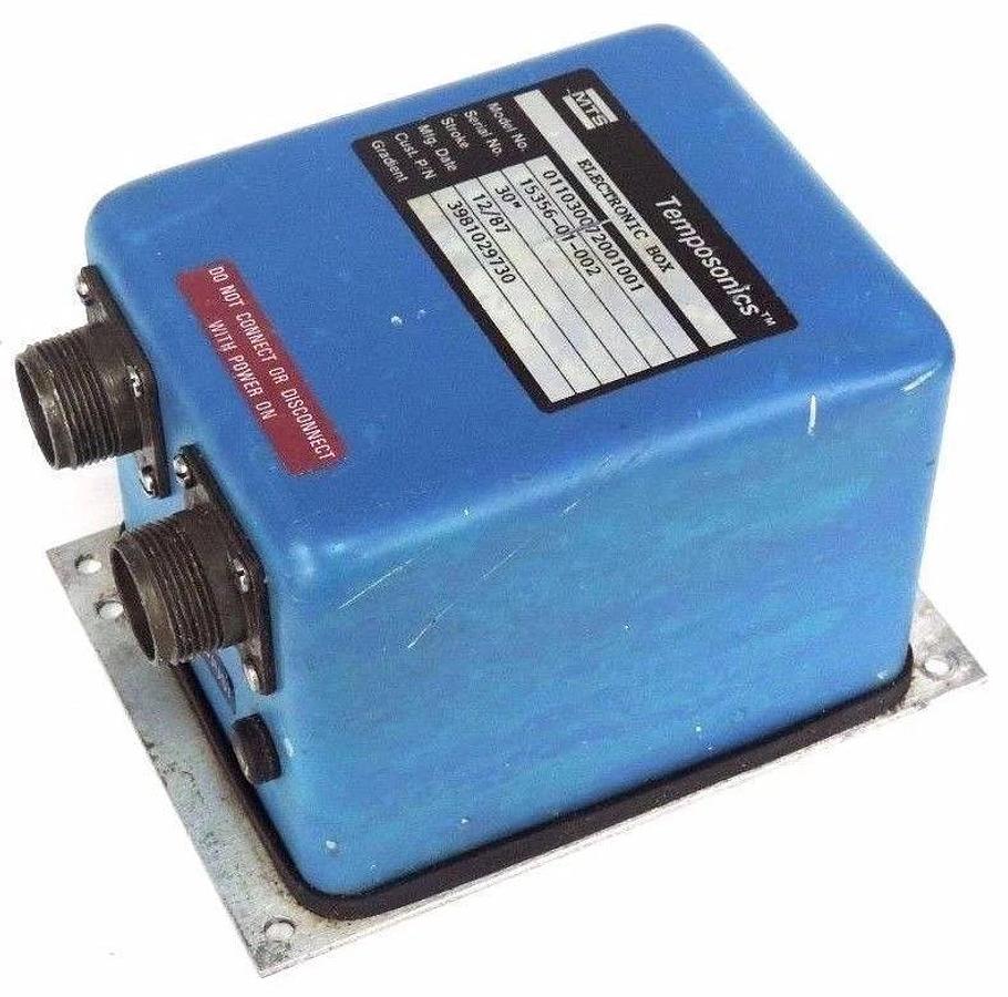 Used MTS TEMPOSONICS 011030072001001 ELECTRONIC BOX 30" STROKE 15356-01-002