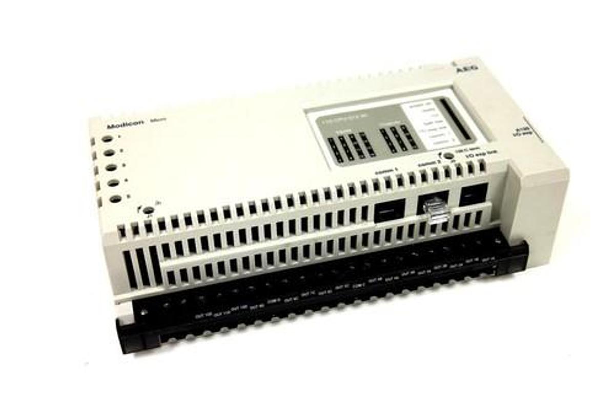 Used NEW MODICON 110-CPU-512-00 MICRO CPU DC PS DC IN REL 110CPU51200