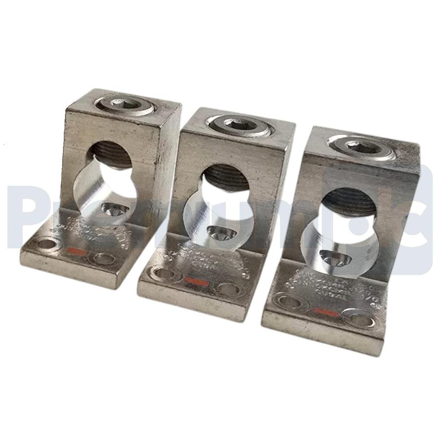 (3) CMC LA-750 Aluminum Mechanical Lugs CU9AL 750Kcmil-1/0 /(2)350Kcmil-1/0 AWG