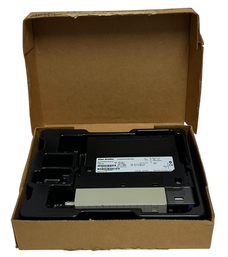 Used ALLEN BRADLEY 1756-CNB /E ControlLogix COMMUNICATION MODULE ControlNet USNP