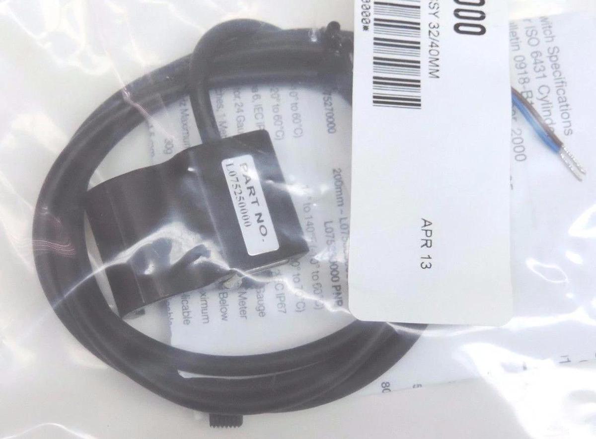 Used NIB PARKER L075250000 REED SWITCH ASSEMBLY 32/40MM