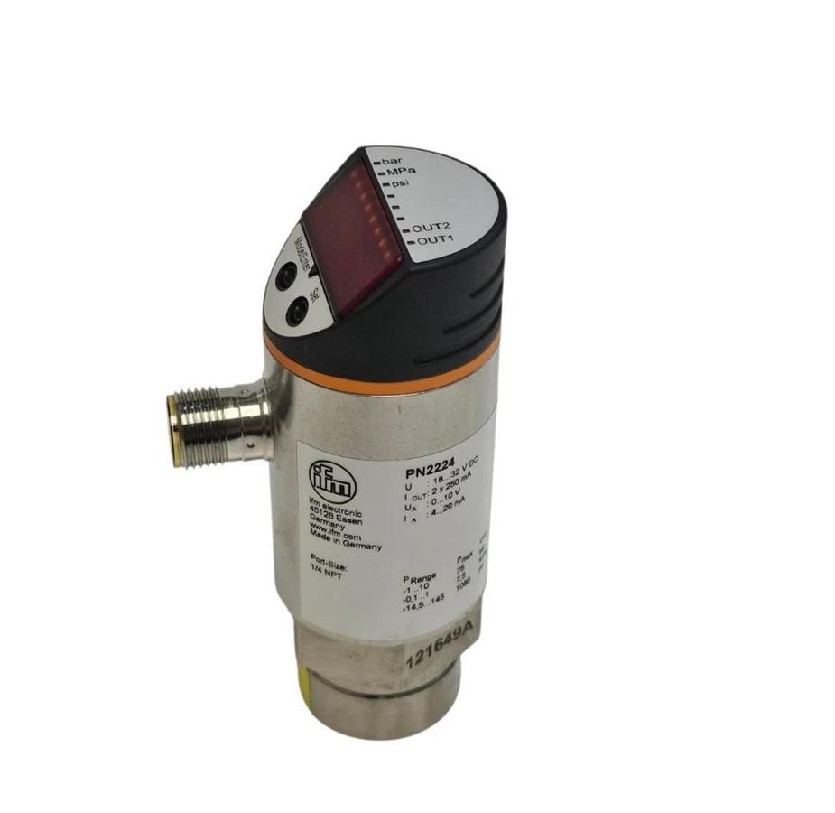 Used NIB IFM EFECTOR PN-010-RBN14-MFRKG/US/ /V PRESSURE SENSOR PN2224