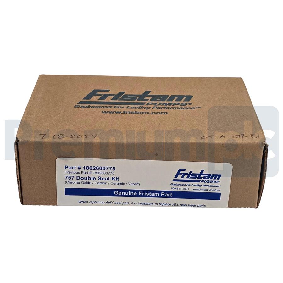 Used Fristam 1802600775 757 Double Seal Kit Chrome Oxide Carbon Ceramic Viton OEM NEW