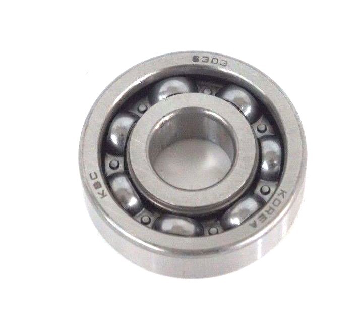 Used NEW KBC 6303 SINGLE ROW BALL BEARING