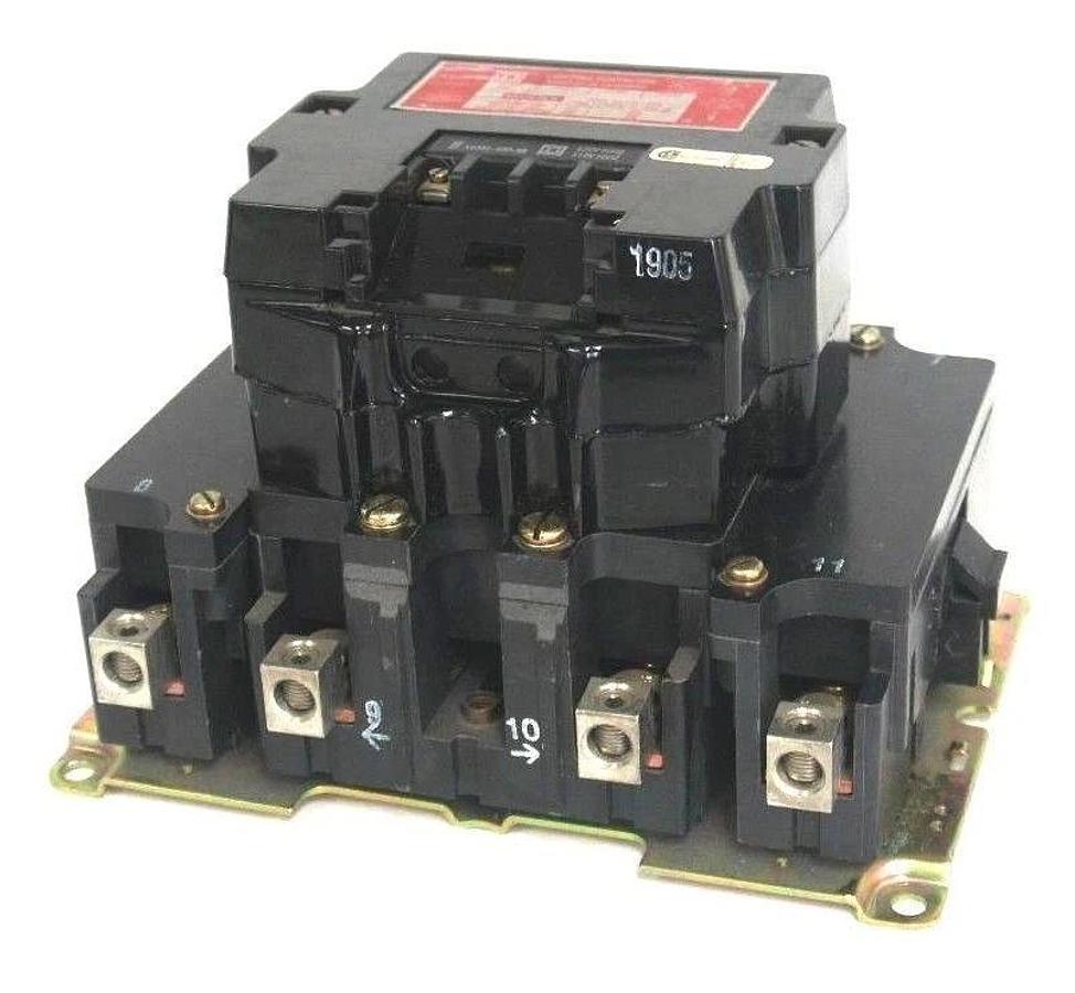 Used SQUARE D 8903SQO3 LIGHTING CONTACTOR 100A, 277/347/480/600V, SER A, 8903SQO3V04