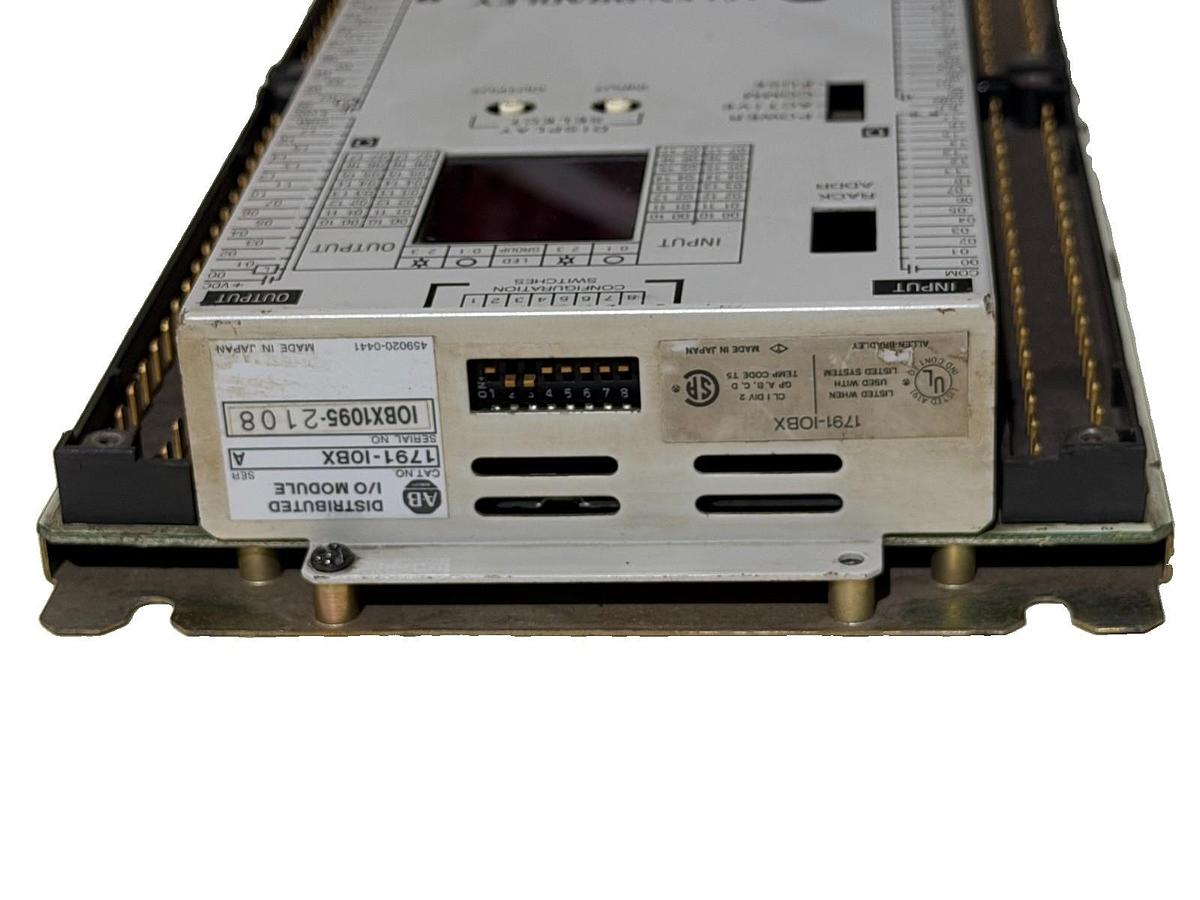 Used ALLEN BRADLEY 1791-IOBX 128 POINT 24VDC DISTRIBUTED I/O MODULE 1791IOBX