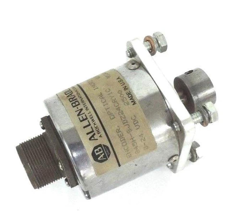 Used ALLEN BRADLEY 845H-SJDZ24CRY1C SER. B OPTICAL INCREMENTAL ENCODER 8-24VDC