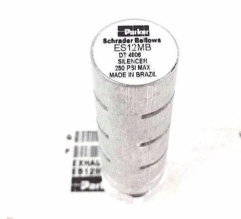 Used LOT OF 5 NEW PARKER ES12MB EXHAUST SILENCERS