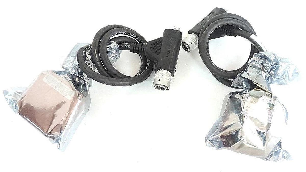 (2) NEW PERCEPTRON 515-0076 ENCODER CABLE & MODULE 515-0076 REV.M 310-0629 REV.G