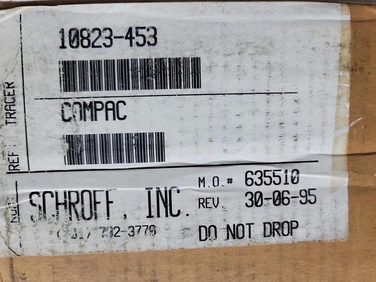 Used NIB PENTAIR SCHROFF 10823-453 CABINET SECTION 364MM X 280.5MM X 313M