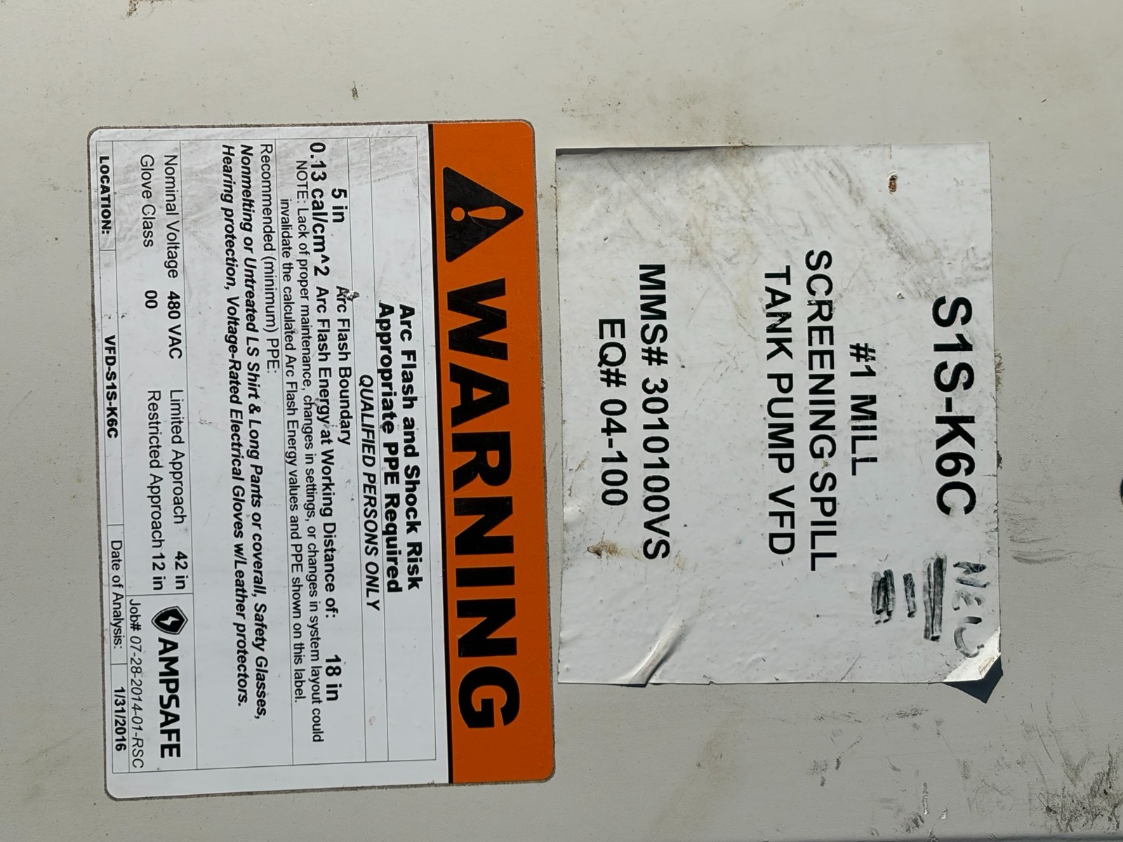 Used ABB ACS800-U1-0100-5 Variable Frequency Drive VFD 100HP 75kW 480V 3PH