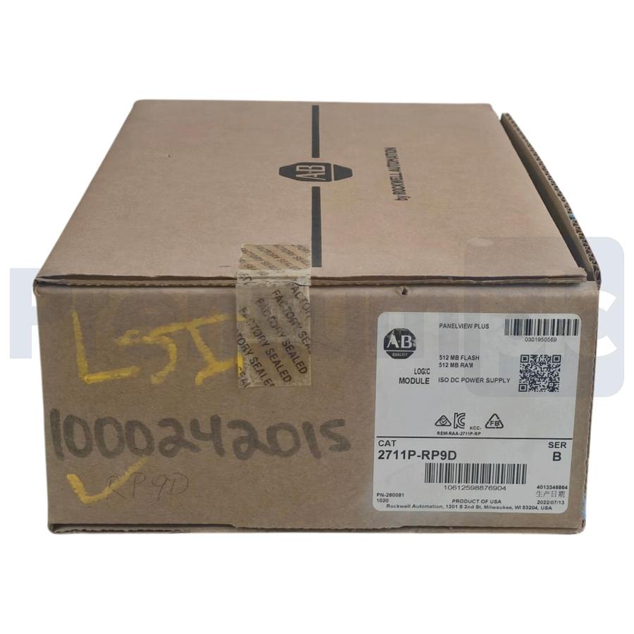 Used Sealed Pre-Owned Allen Bradley 2711P-RP9D /B PanelView Plus 6 512MB Logic Module