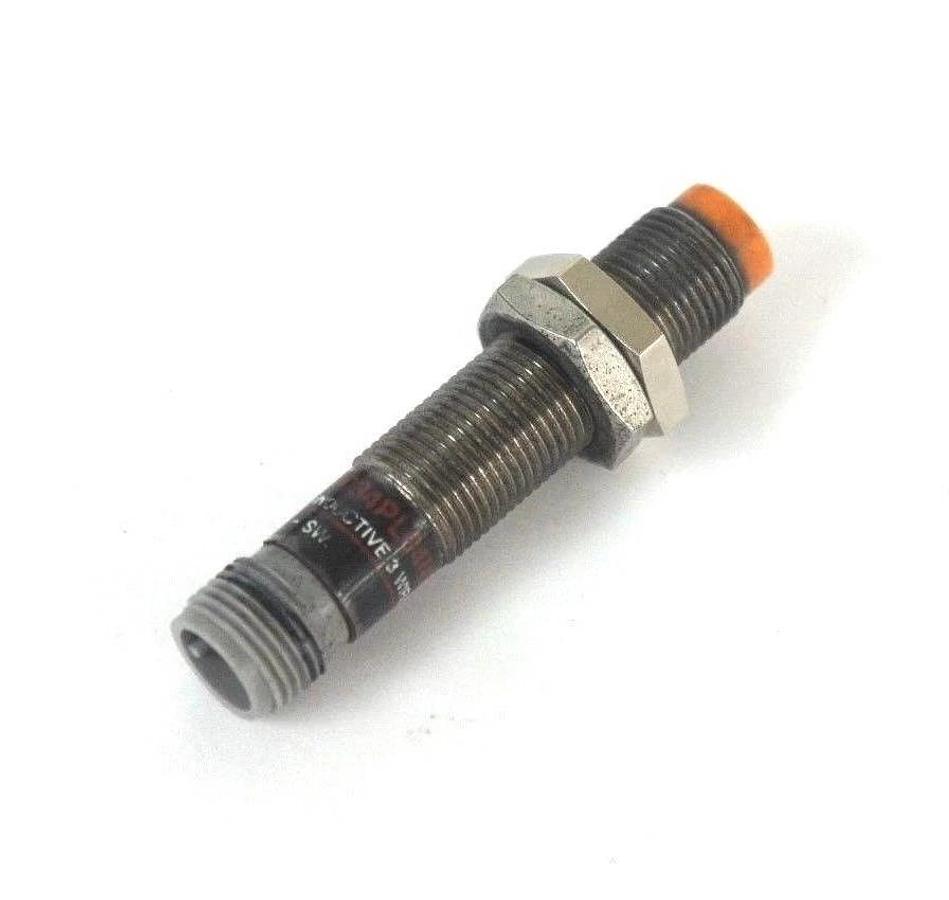 Used IFM EFECTOR 8034PL04NX3NABX INDUCTIVE PROXIMITY SWTICH 10-30VDC, 7MM RANGE