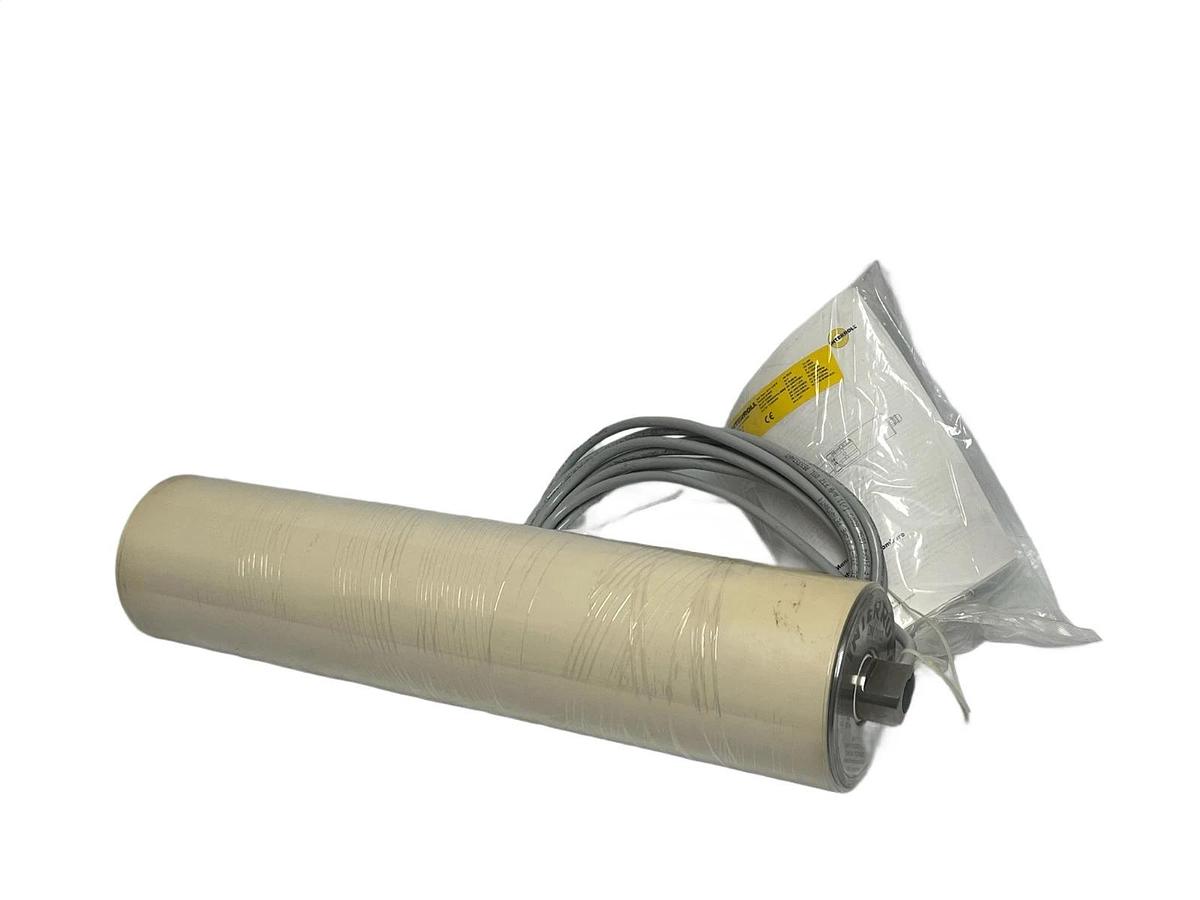Interroll DM 0113 Drum Motor 370W 460V 3PH IP69K PU Lagged Shell 113.5mm x 300mm